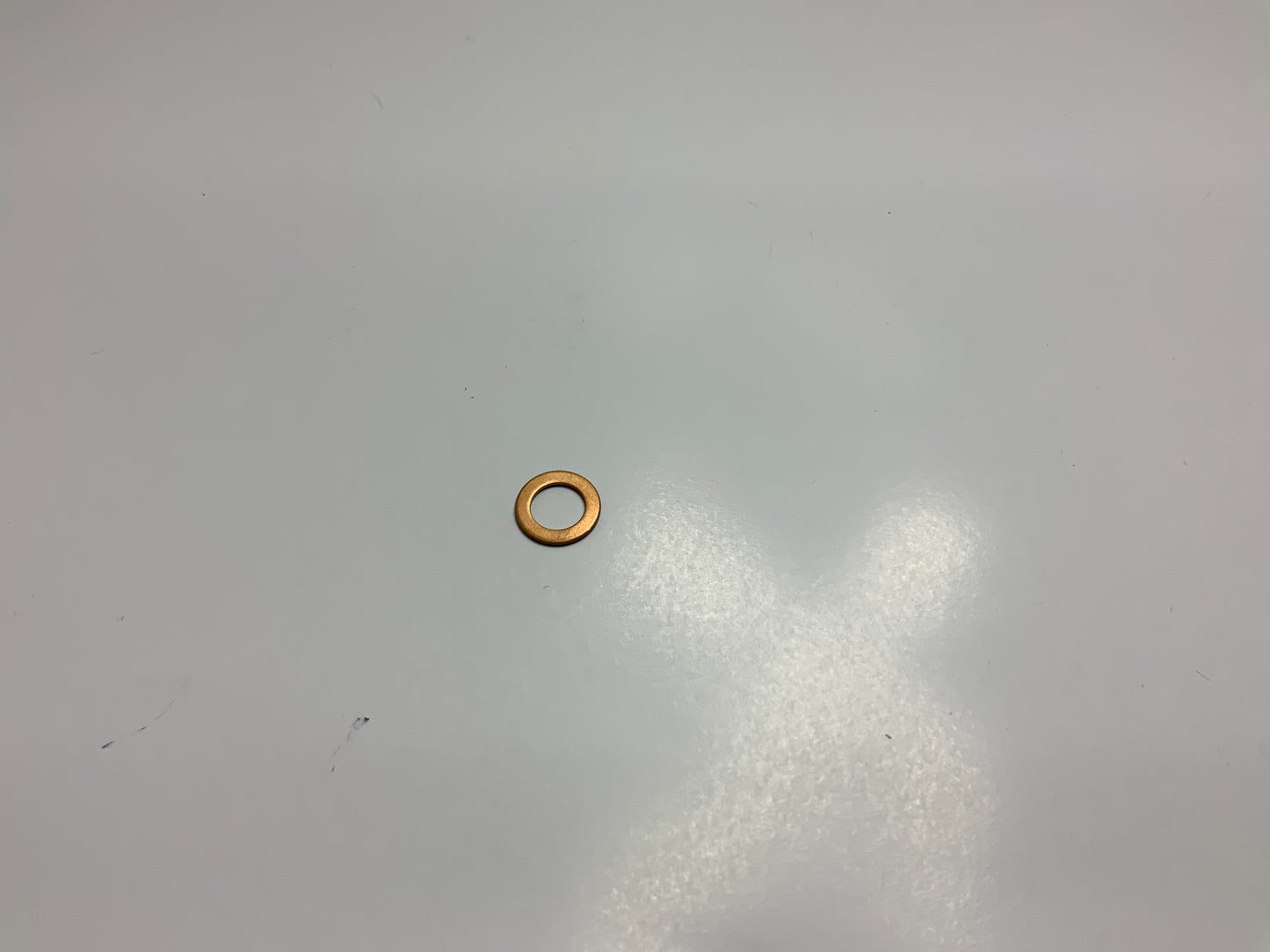 CRUSH WASHER - 8MM COPPER 0.8 THICK