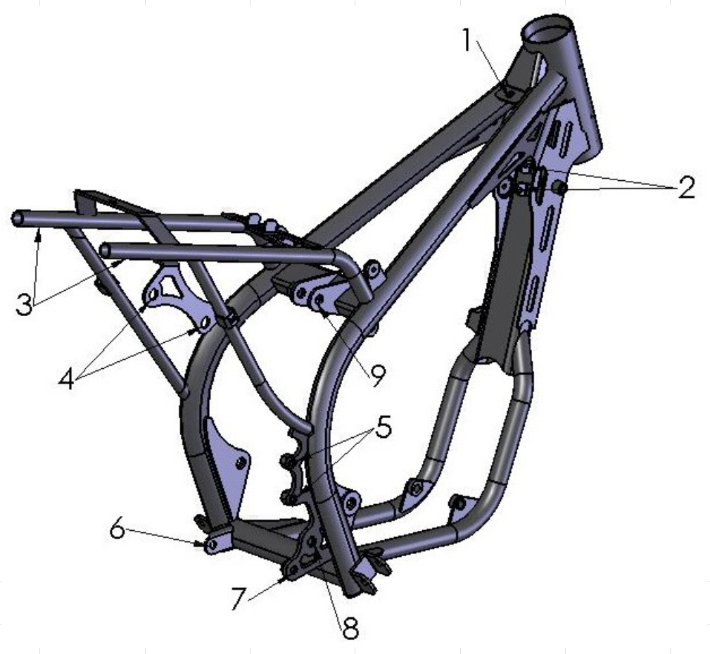 FRAME 2011 KING