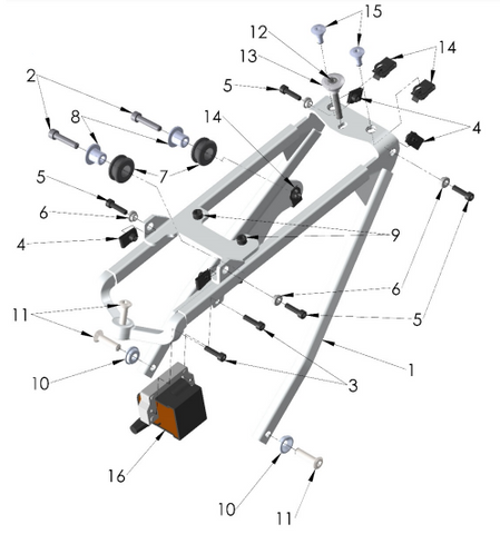2022 CX50SRx FWE Parts – Frame II
