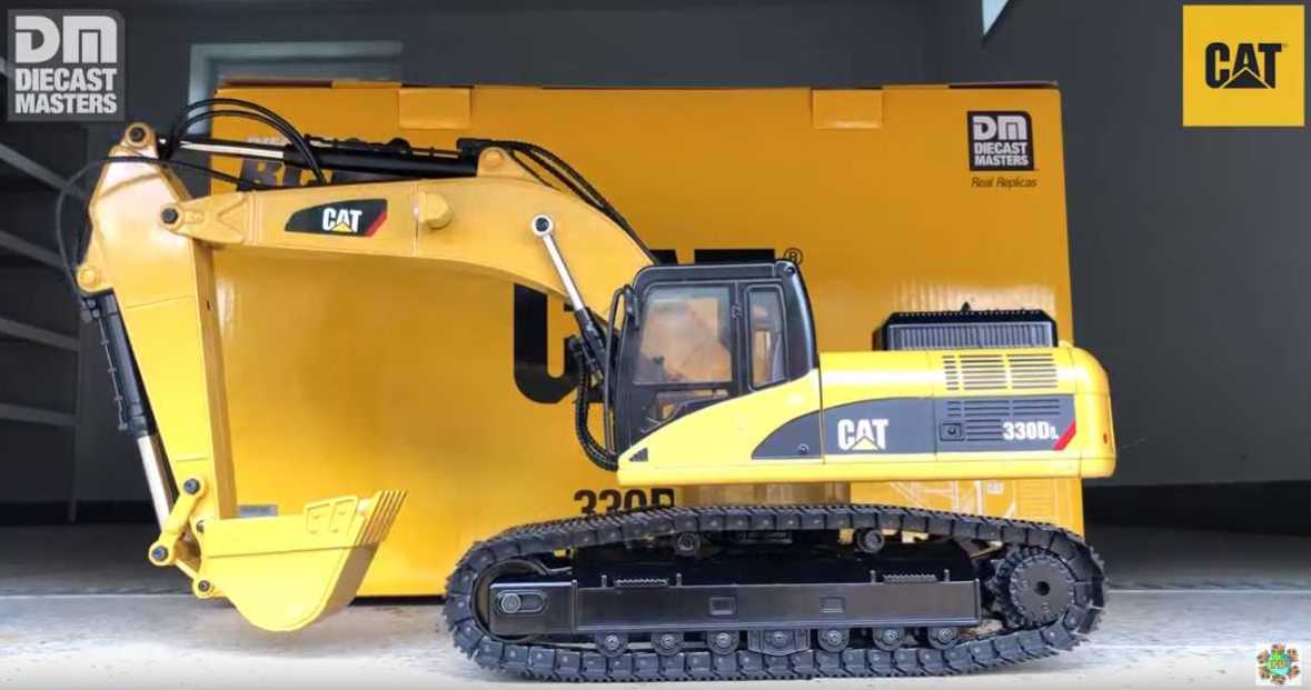 Officially Licensed Caterpillar RC Excavator Just Arrived!