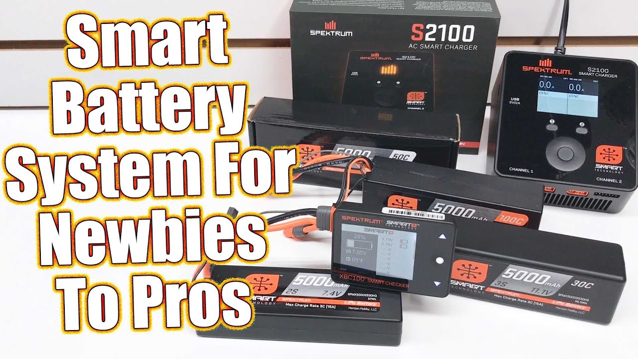 Review:  Charge! Spektrum Smart Technology S2100 Charger, LiPo Batteries & Checker Overview by RC Driver