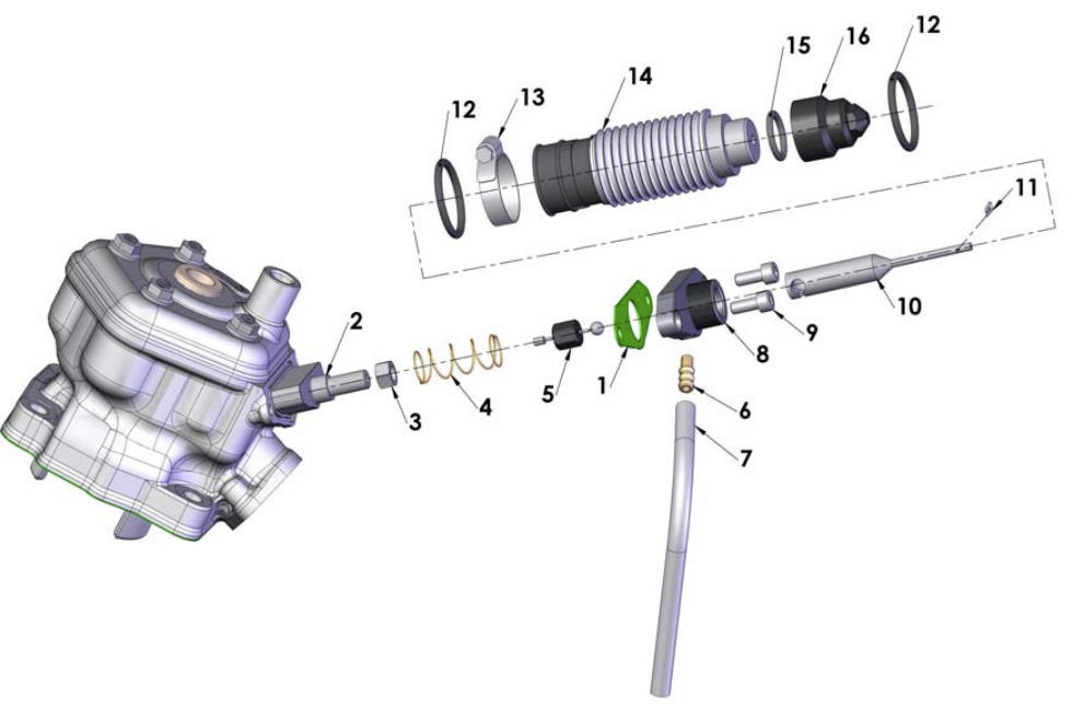 2012 Cobra CX65  Parts – Engine – Power Valve