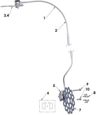 2017 Cobra 50JR Parts – Front Brakes
