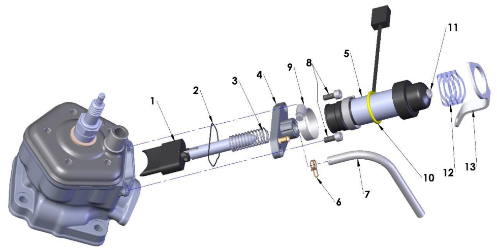 2018 Cobra CX65 Parts - Engine - Power Valve