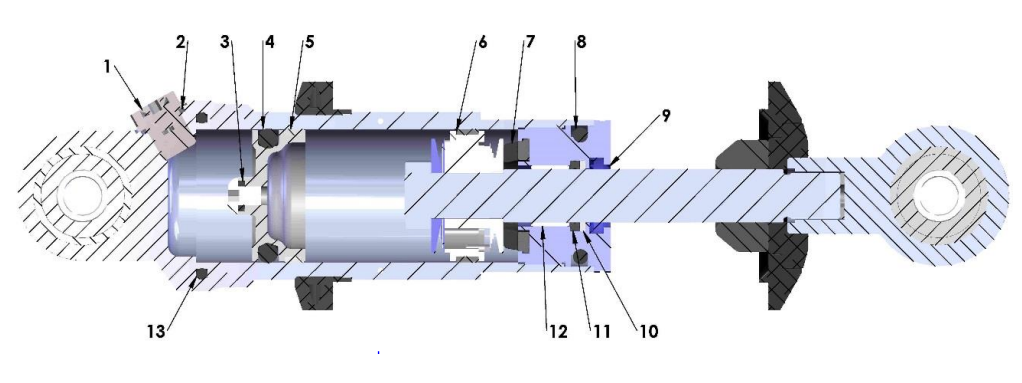 2020-CX50P3 Parts- Shock - Internal