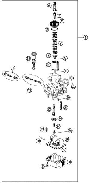 2020-CX50P3 Parts - Carburetor