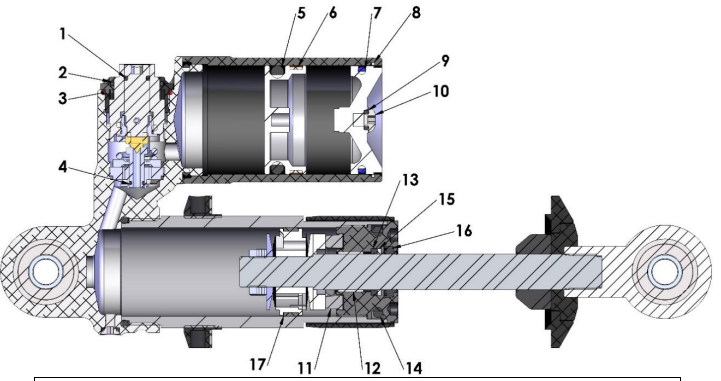 2021-CX50JR Parts- Shock - Internal