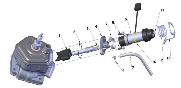 2021-CX65 Parts- Engine- Power Valve