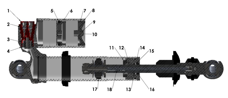 2021-CX65 Parts- Shock- Internal