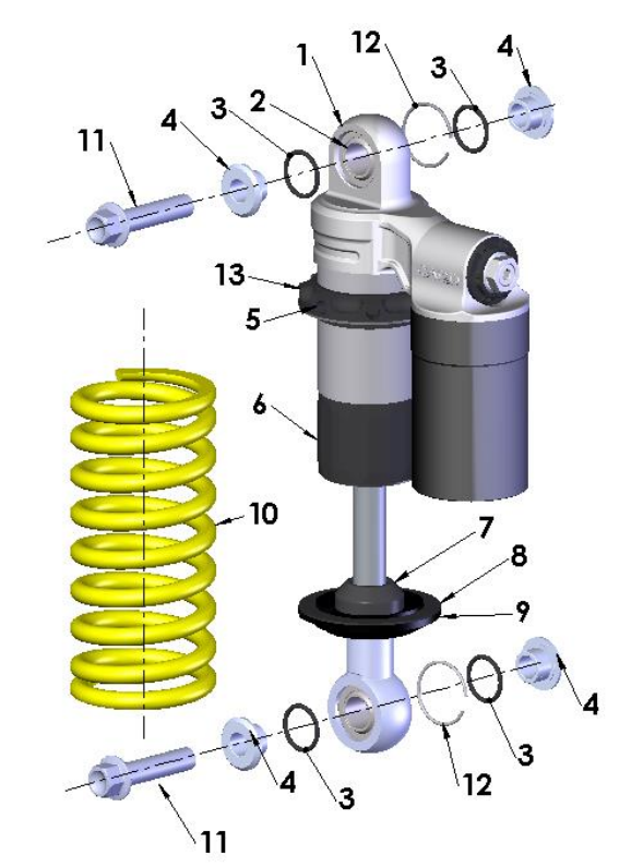 2022-CX50JR Parts- Shock