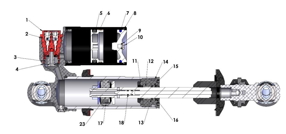 2022-CX65 Parts- Shock- Internal
