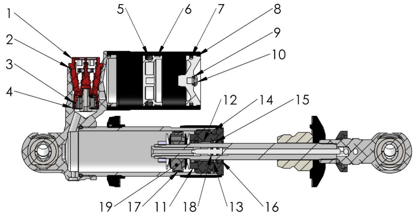 2023 CX5E Parts- Shock - Inside