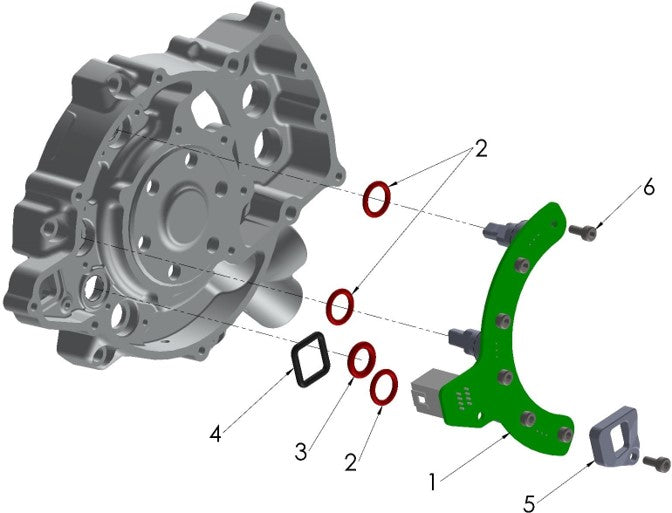 2025 CX3E Parts – Motor System – Wire Side