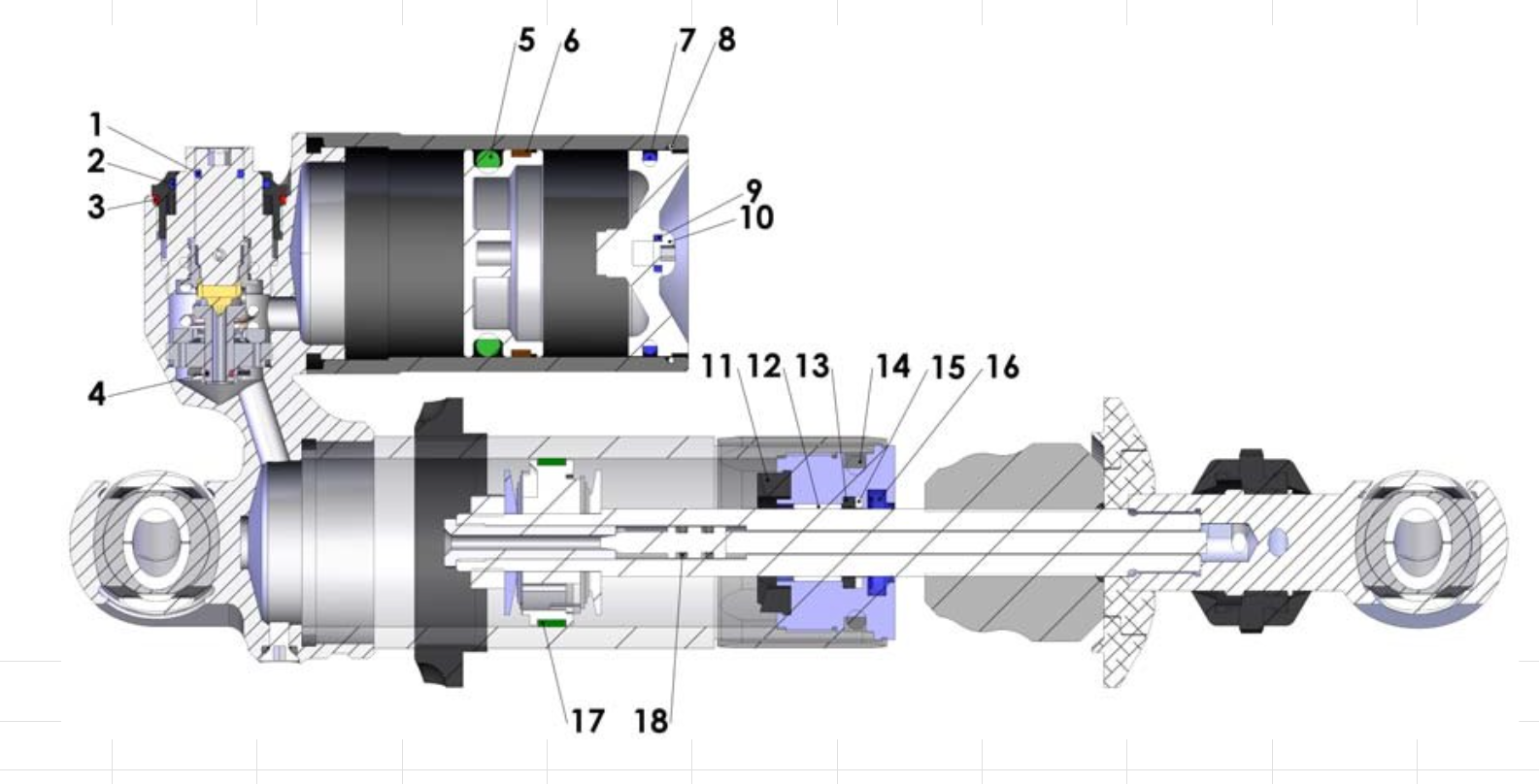 2012 Cobra 50SR (King) Parts – Shock - Inside