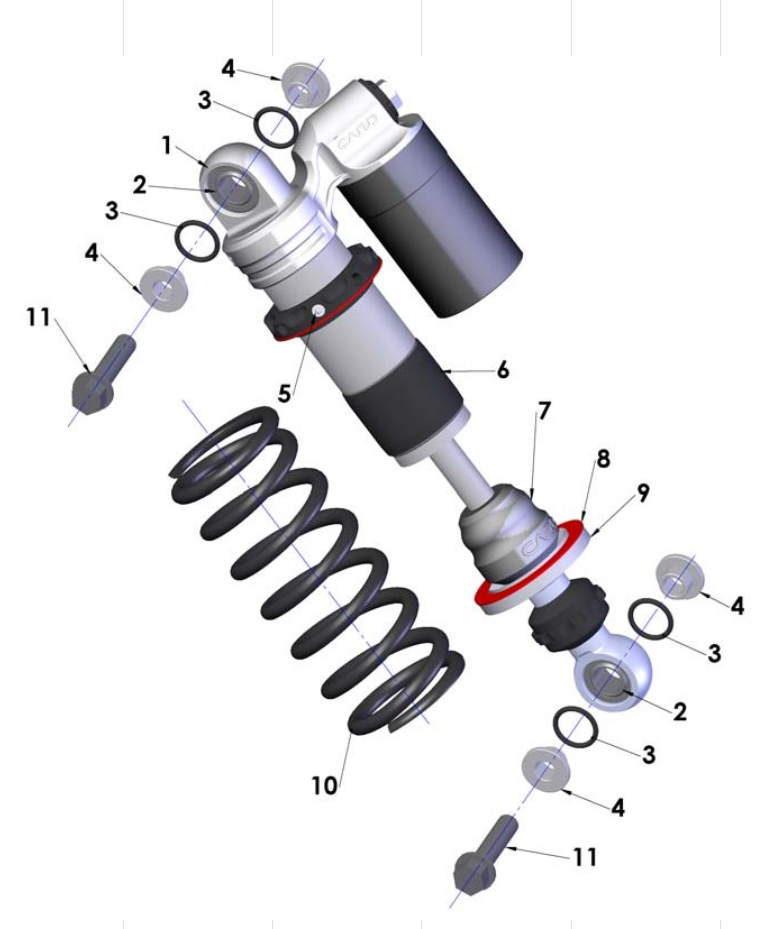 2012 Cobra 50 Big Wheel Parts – Shock