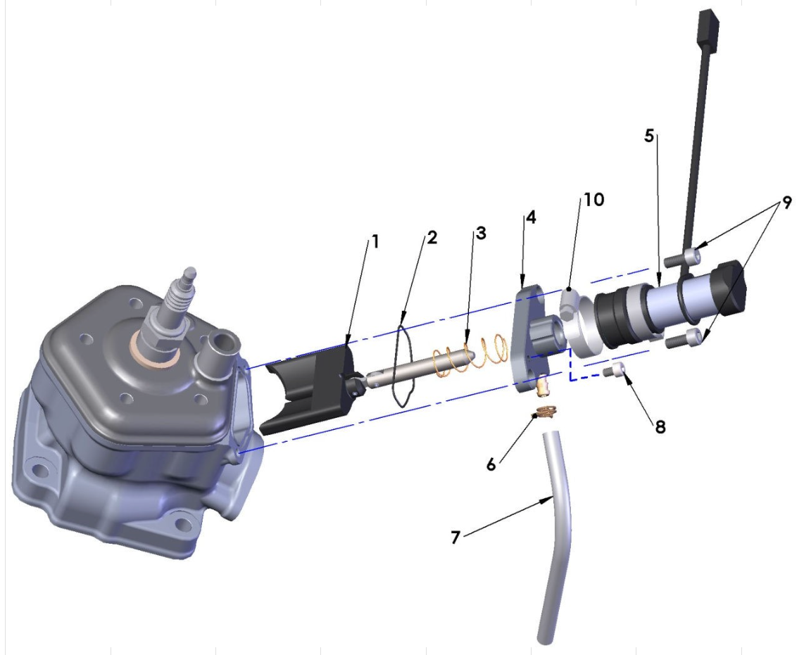 2015 Cobra CX65 Parts – Engine – Power Valve