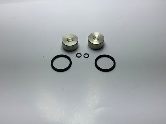 KIT - PISTON AND SEALS - CARD 2 PISTON - STAINLESS