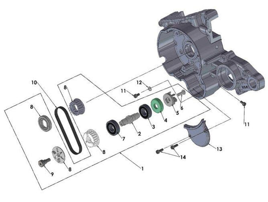 SHAFT - WATERPUMP - CX50 VENOM