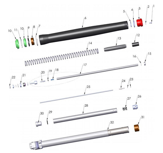 SPRING - FORK ADJUSTER NEEDLE