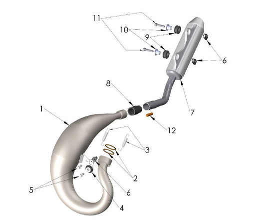 WASHER SPACER - SILENCER BODY