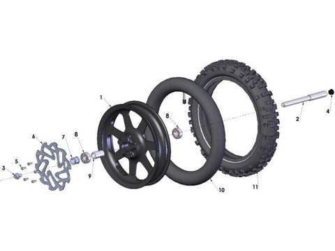 2022 CX50SRx FWE Parts – Front Wheel